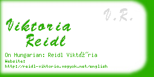 viktoria reidl business card